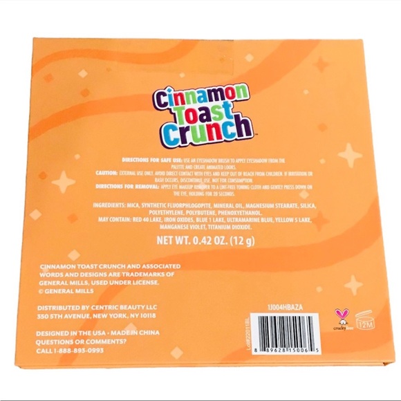 New Cinnamon Toast Crunch Cereal Eyeshadow Palette - Picture 4 of 4